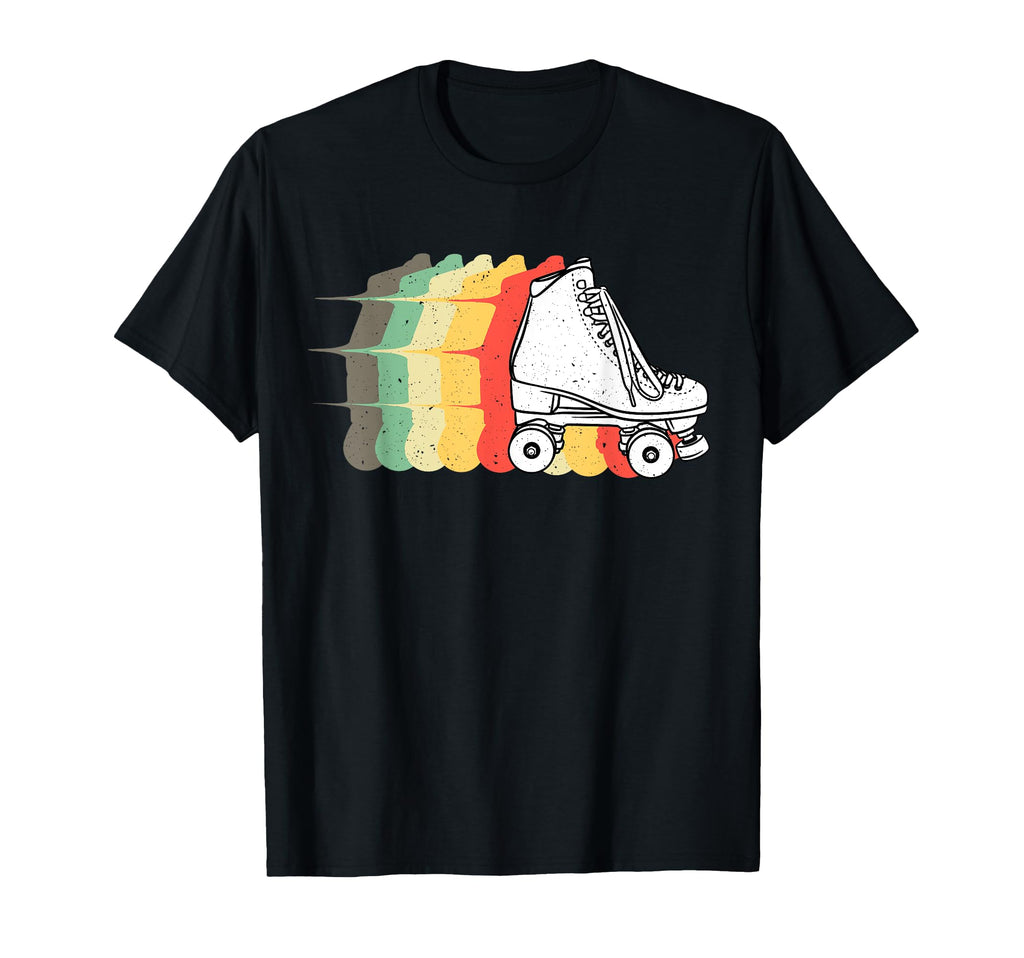 Roller Skates 70S 80S Rollerblade T-Shirt - Minimalist Print for Adults - T-Shirt, Sweatshirt, Hoodie
