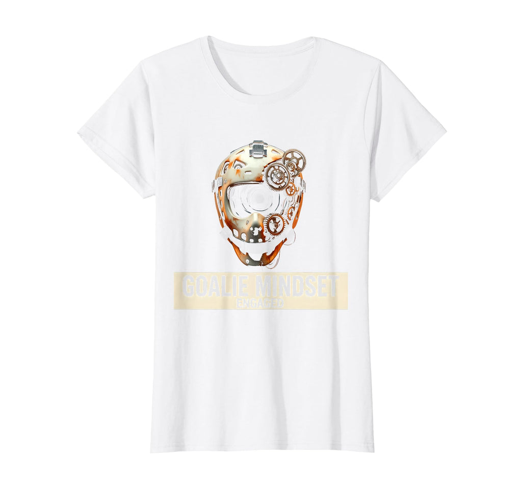 Goalie Mindset Engaged Soccer Hockey T-Shirt - Aesthetic Graphic Unisex - T-Shirt, Sweatshirt, Hoodie