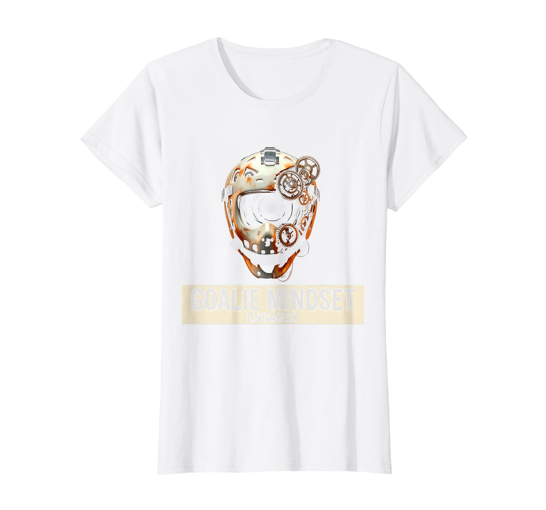 Goalie Mindset Engaged Soccer Hockey T-Shirt - Aesthetic Graphic Unisex - T-Shirt, Sweatshirt, Hoodie