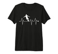 Funny Soccer Player Heartbeat Heart Pulse T-Shirt - Novelty Apparel Unisex - T-Shirt, Sweatshirt, Hoodie
