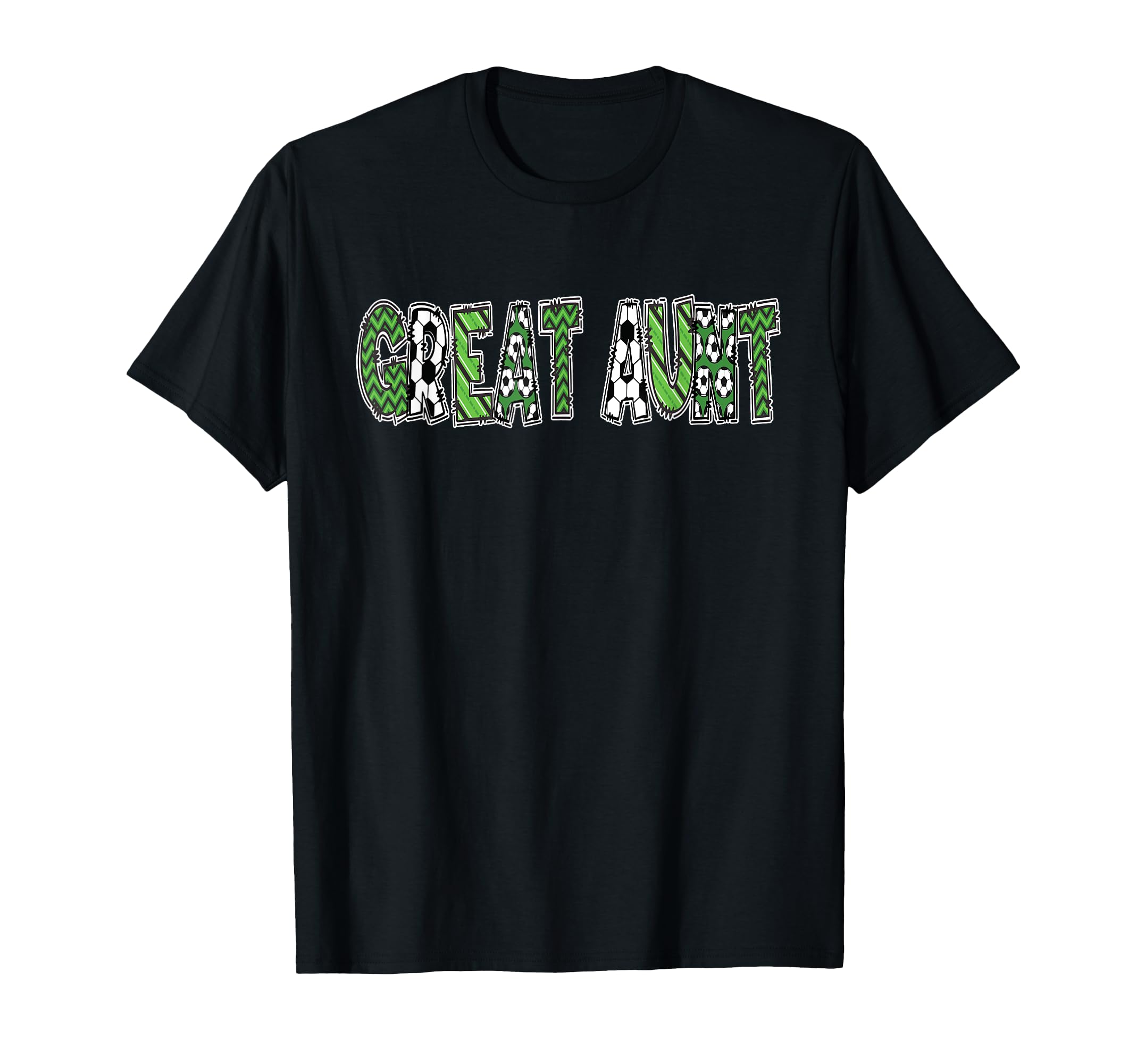 Soccer Great Aunt Birthday Party T-Shirt - Unique Graphic for Adults - T-Shirt, Sweatshirt, Hoodie
