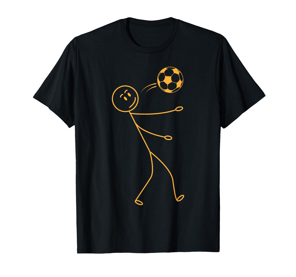 Soccer Stick Figure Soccer Player Funny T-Shirt - Streetwear Style Unisex - T-Shirt, Sweatshirt, Hoodie