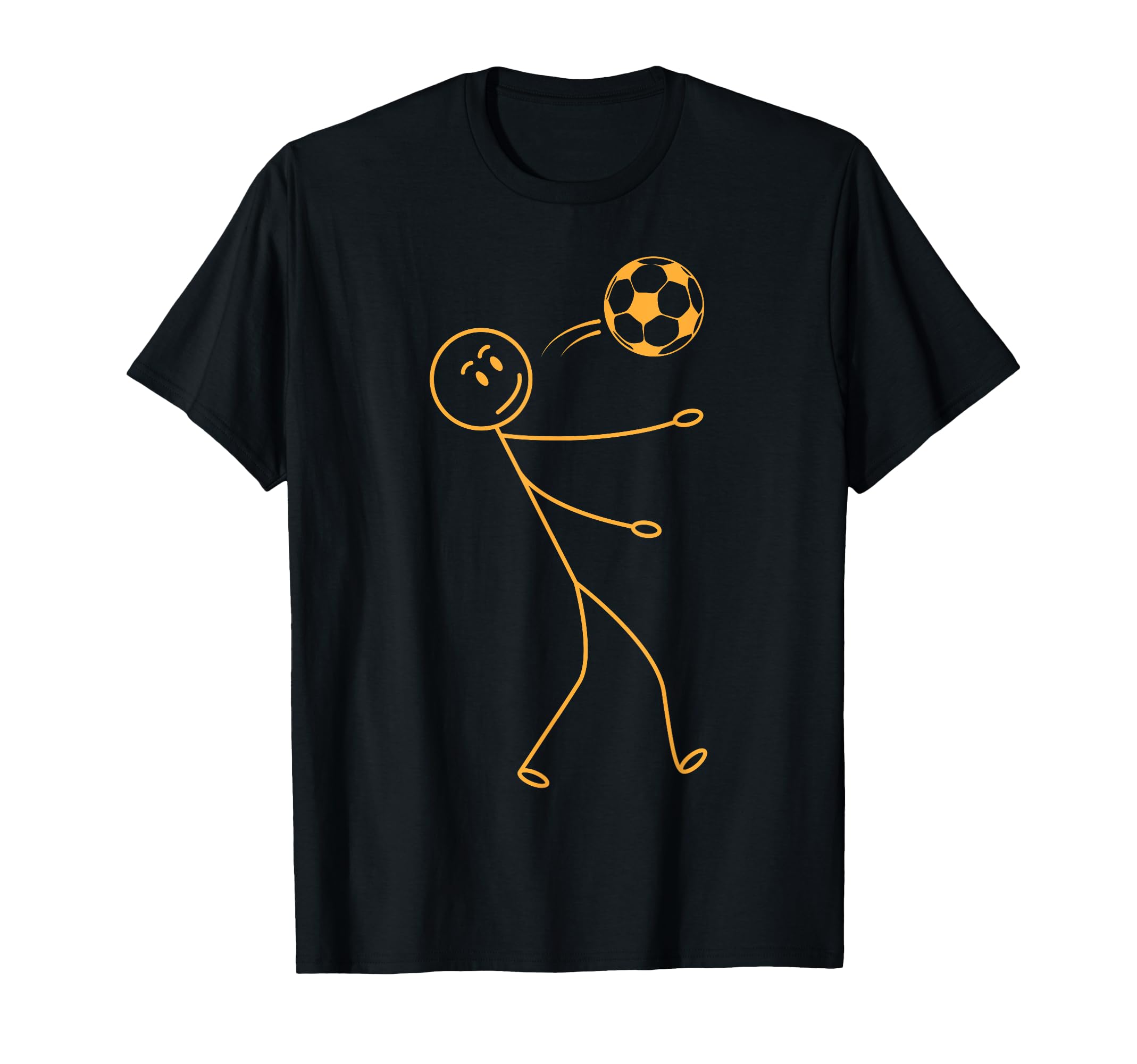 Soccer Stick Figure Soccer Player Funny T-Shirt - Streetwear Style Unisex - T-Shirt, Sweatshirt, Hoodie