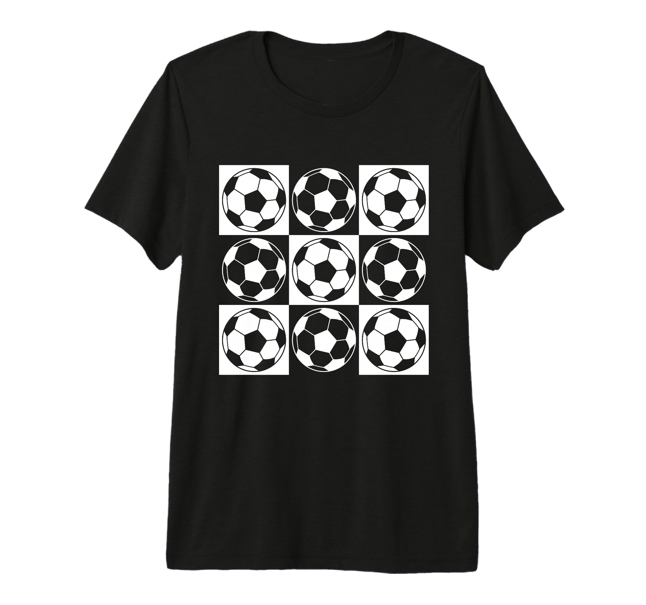 Soccer Football Grid Goalie Passion Soccer T-Shirt - Graphic Print Unisex - T-Shirt, Sweatshirt, Hoodie