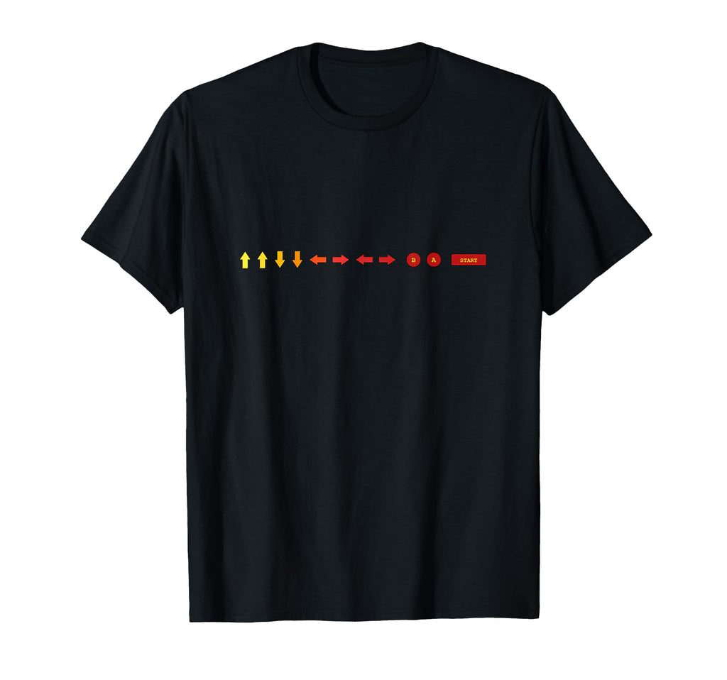 8 Bit Pixel Gaming Gamer Cheat Code T-Shirt - Fun Novelty Design Unisex - T-Shirt, Sweatshirt, Hoodie
