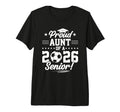 Proud Aunt 2026 Senior Soccer Graduate T-Shirt - Minimalist Print Unisex - T-Shirt, Sweatshirt, Hoodie