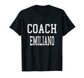 Coach Emiliano Custom Football Soccer T-Shirt - Novelty Apparel Unisex - T-Shirt, Sweatshirt, Hoodie