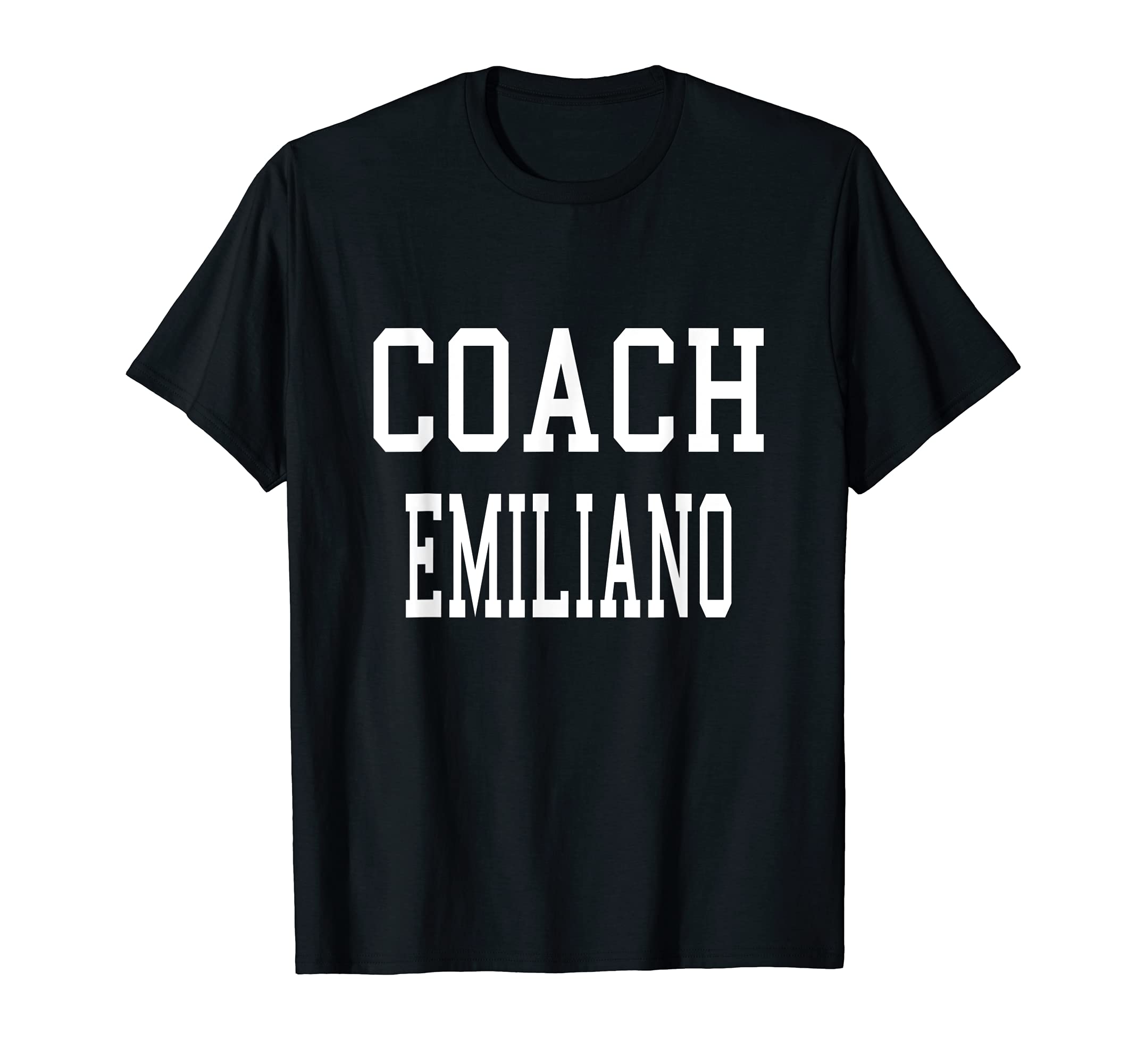 Coach Emiliano Custom Football Soccer T-Shirt - Novelty Apparel Unisex - T-Shirt, Sweatshirt, Hoodie