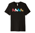 Colors Roller Skate Lineup Rokller T-Shirt - Aesthetic Graphic for Adults - T-Shirt, Sweatshirt, Hoodie