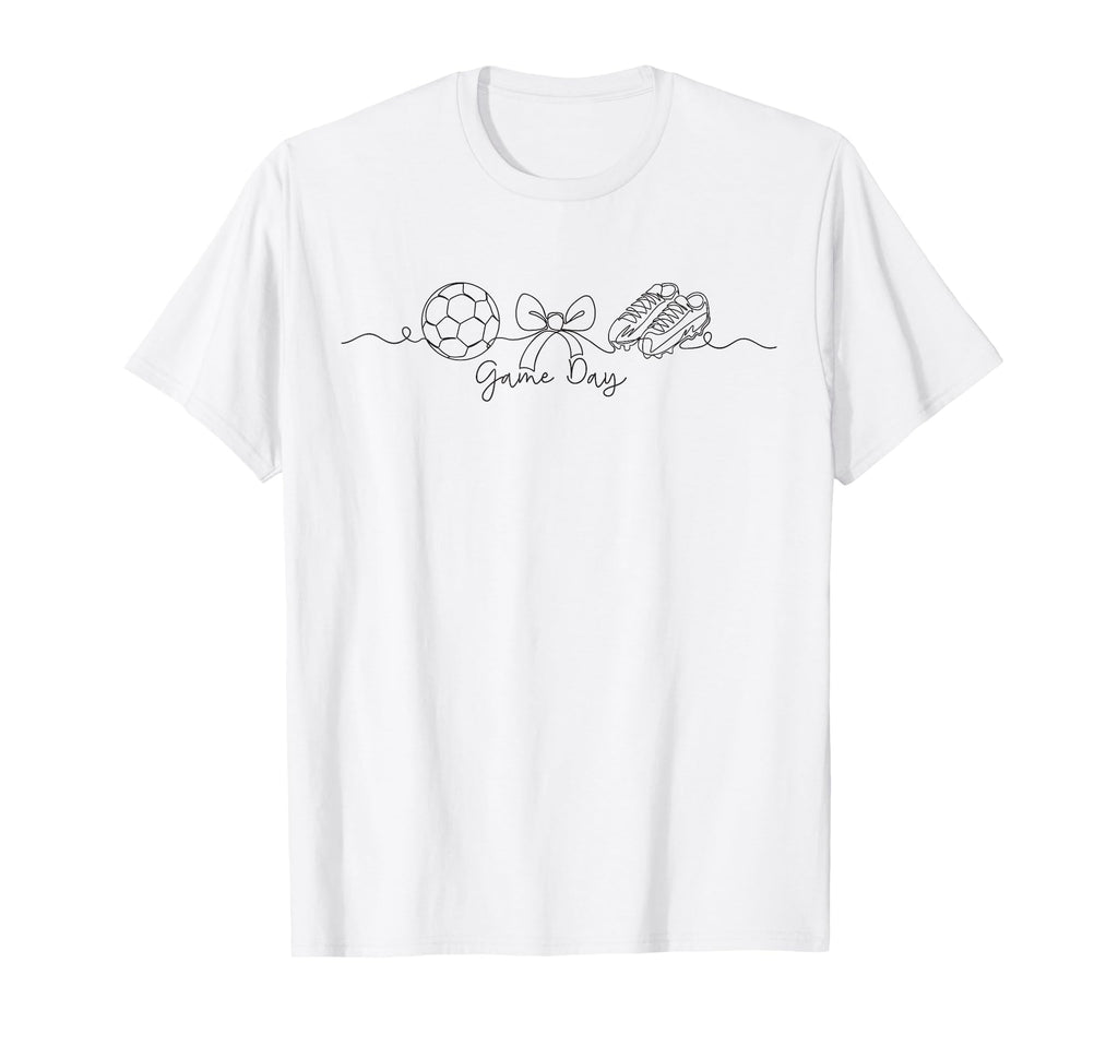 Soccer Mom Game Day Soccer Fan Mommy T-Shirt - Minimalist Print Unisex - T-Shirt, Sweatshirt, Hoodie