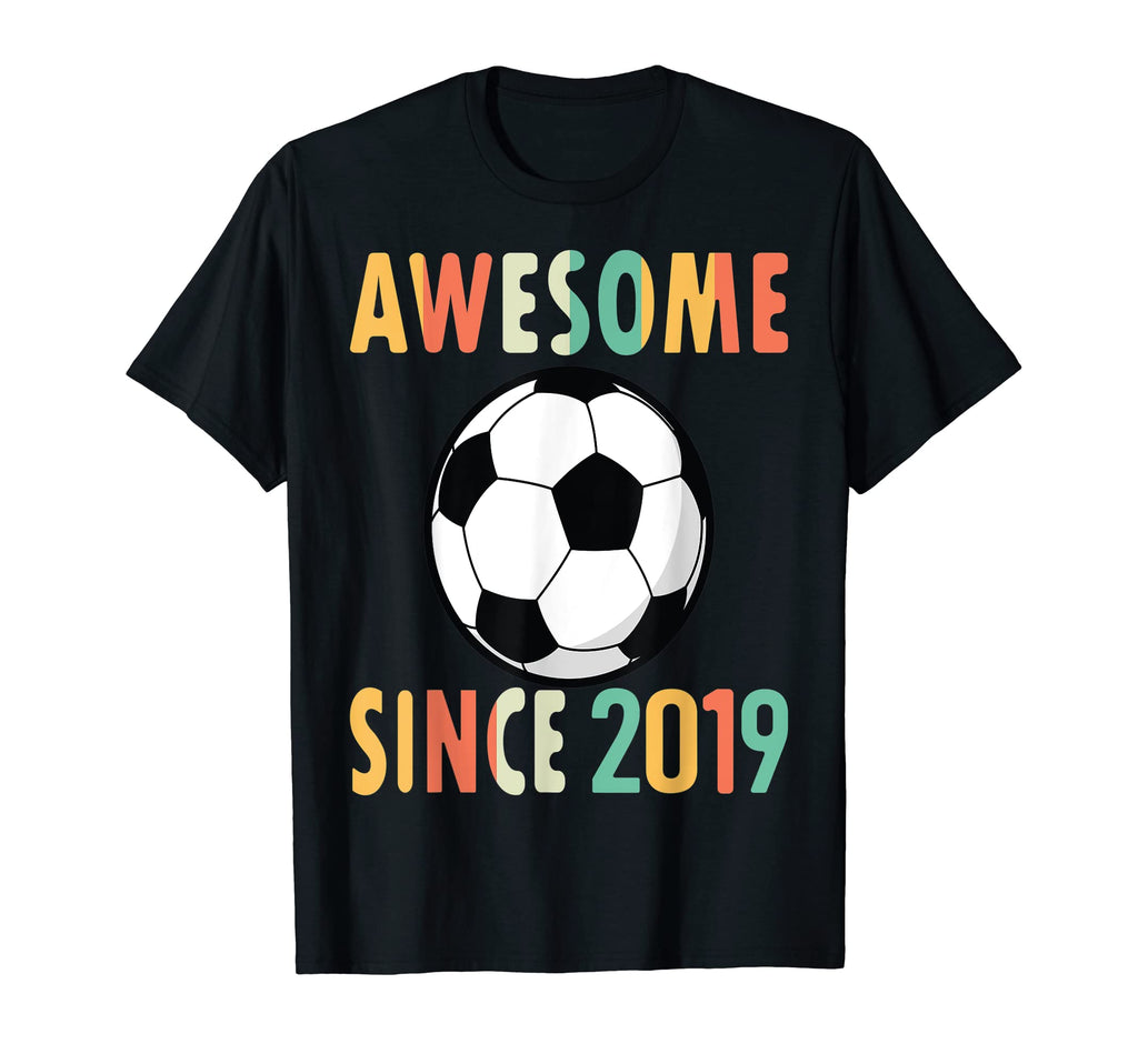 Awesome Since 2019 Soccer Player T-Shirt - Aesthetic Graphic for Adults - T-Shirt, Sweatshirt, Hoodie