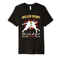 Skates Roller Skating Hit Like Roller T-Shirt - Unique Graphic Unisex - T-Shirt, Sweatshirt, Hoodie