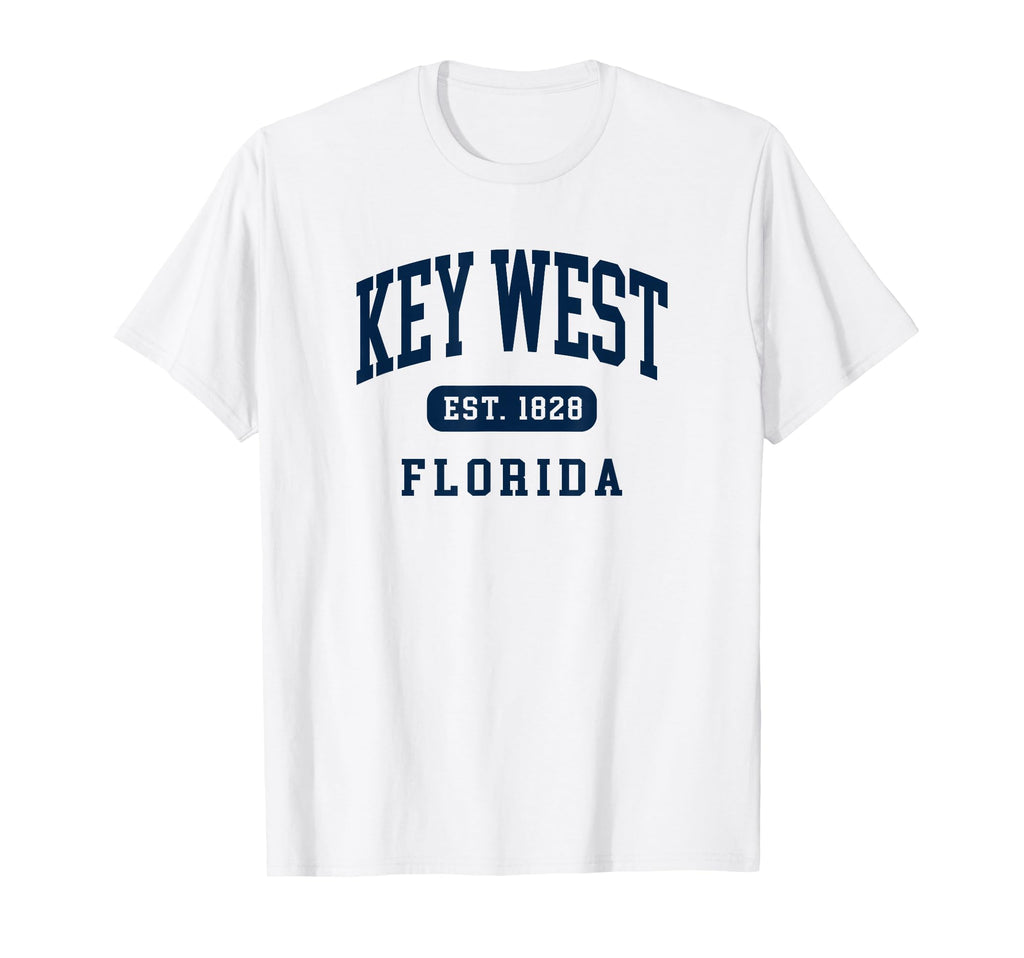 Key West Florida Est 1828 Travel Souvenir T-Shirt - Unique Graphic Unisex - T-Shirt, Sweatshirt, Hoodie