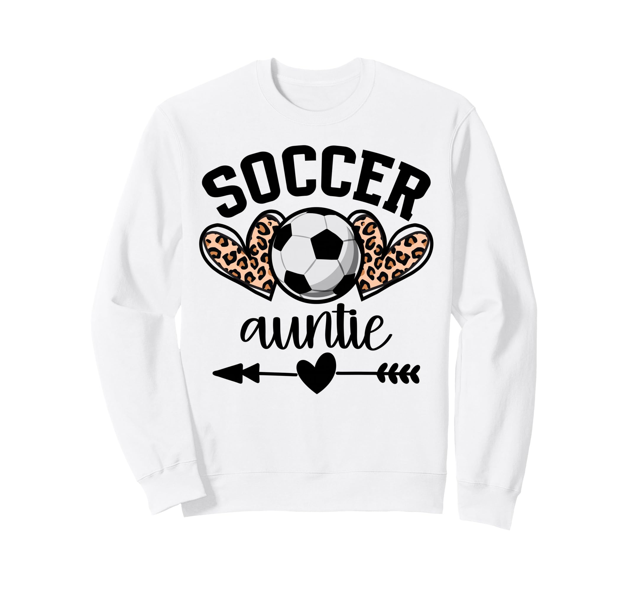 Soccer Auntie Womens Soccer Day Sweatshirt - Novelty Apparel for Adults - T-Shirt, Sweatshirt, Hoodie