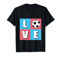 I Love Soccer Soccer Players Coaches Fans T-Shirt - Unique Graphic Unisex - T-Shirt, Sweatshirt, Hoodie