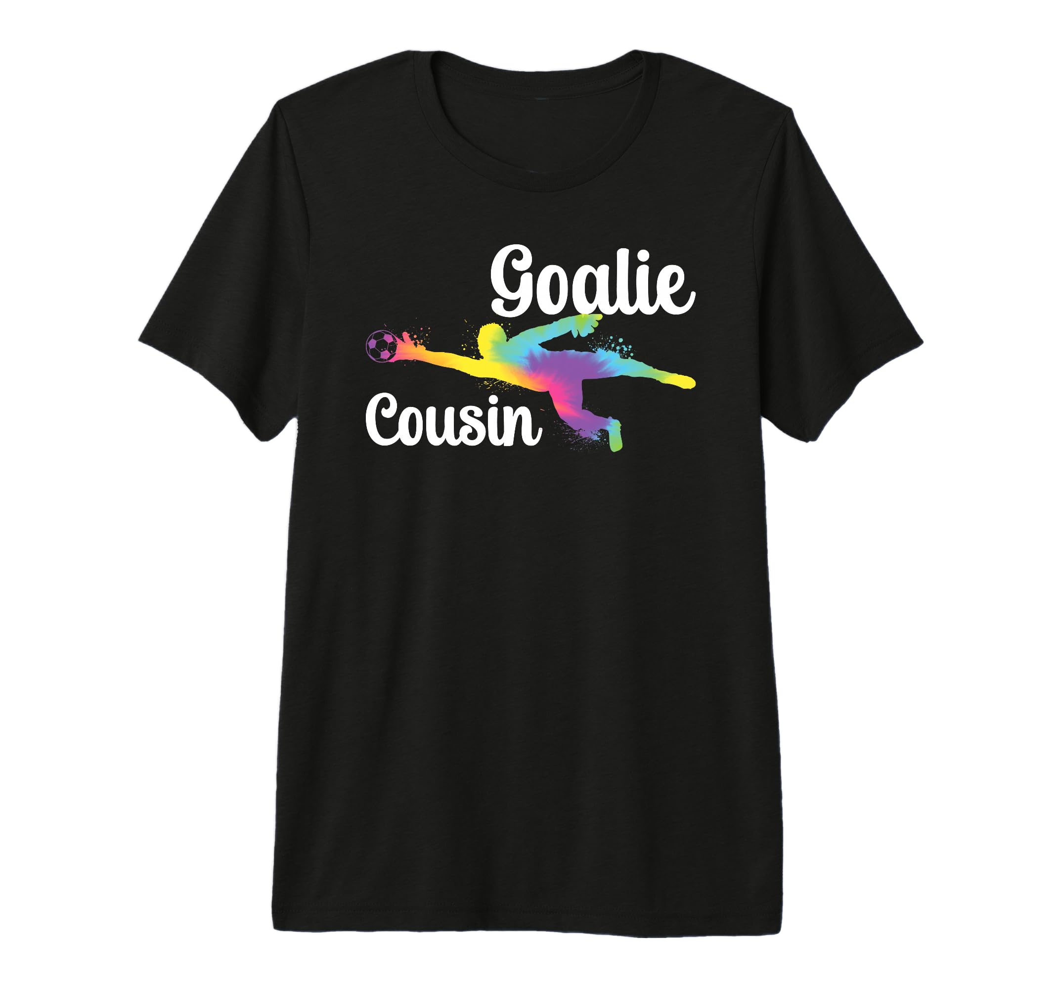 Soccer Goalie Cousin Soccer Keeper T-Shirt - Minimalist Print Men Women - T-Shirt, Sweatshirt, Hoodie
