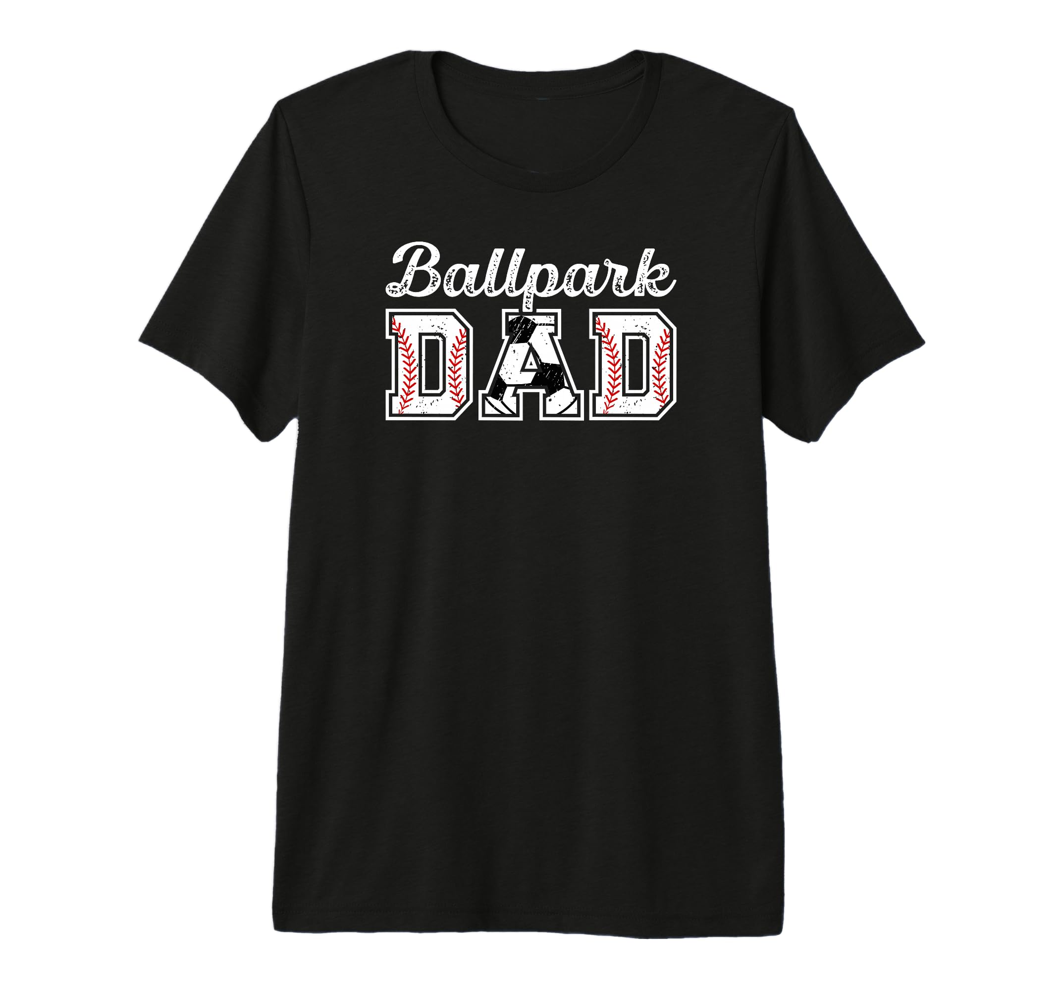 Mens Ballpark Dad Baseball Soccer Dad T-Shirt - Minimalist Print Unisex - T-Shirt, Sweatshirt, Hoodie