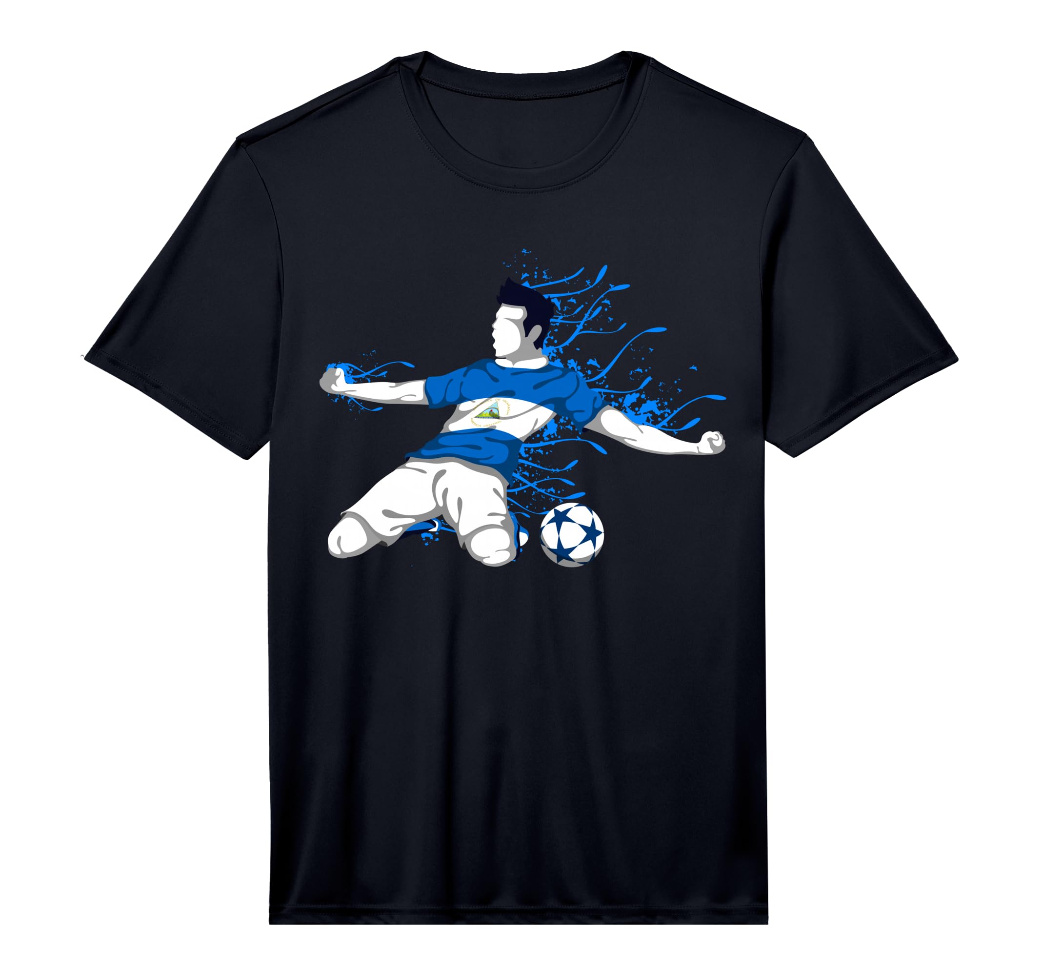 Nicaragua Soccer Nicaraguan National T-Shirt - Streetwear Style for Adults - T-Shirt, Sweatshirt, Hoodie