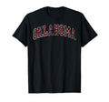 Oklahoma Ok Varsity Red Text T-Shirt - Trendy Graphic Men Women - T-Shirt, Sweatshirt, Hoodie