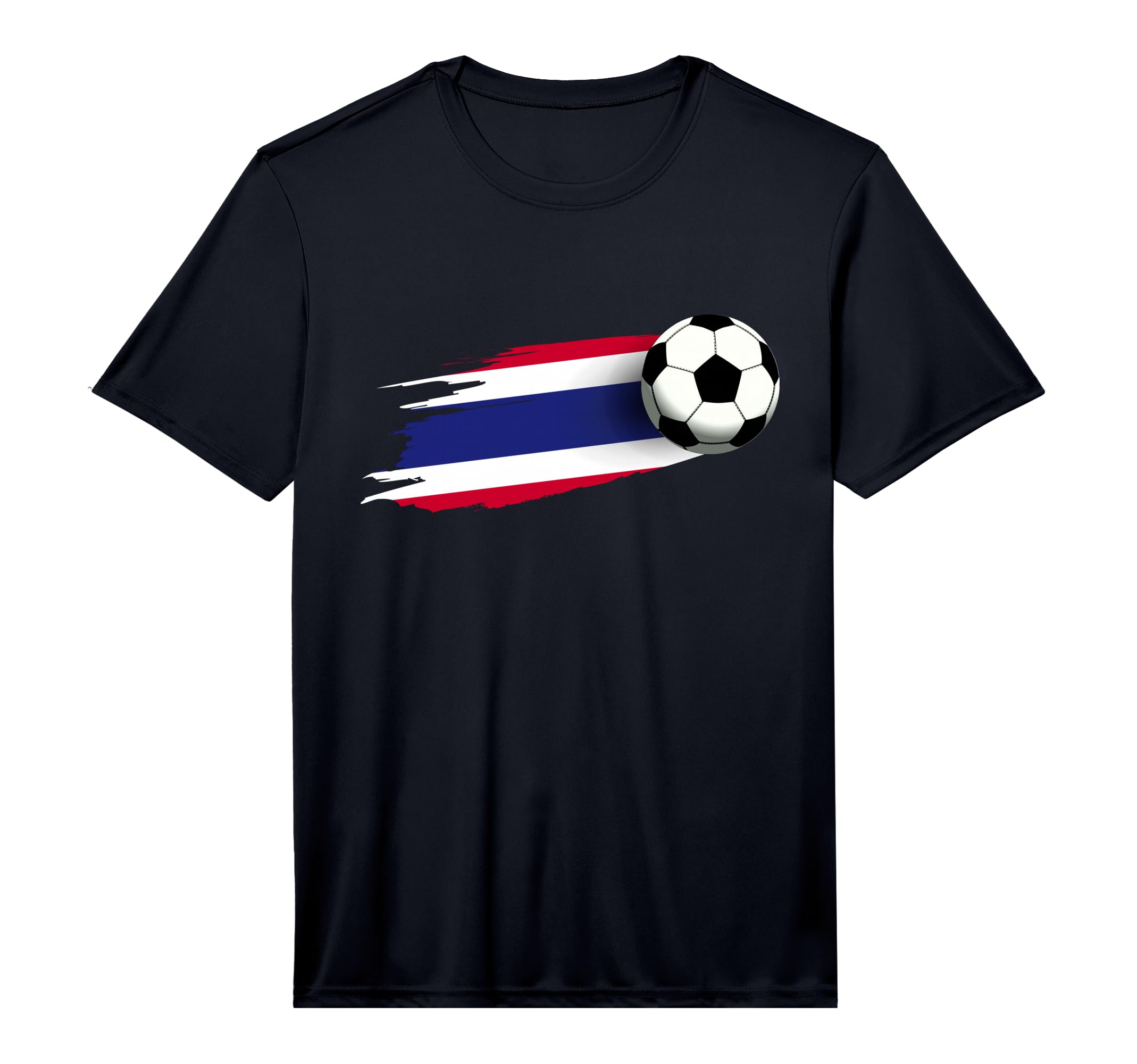 Thailand Flag Thai Soccer Flag Thai T-Shirt - Unique Graphic for Adults - T-Shirt, Sweatshirt, Hoodie