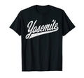 Yosemite National Park Varsity T-Shirt - Minimalist Print for Adults - T-Shirt, Sweatshirt, Hoodie