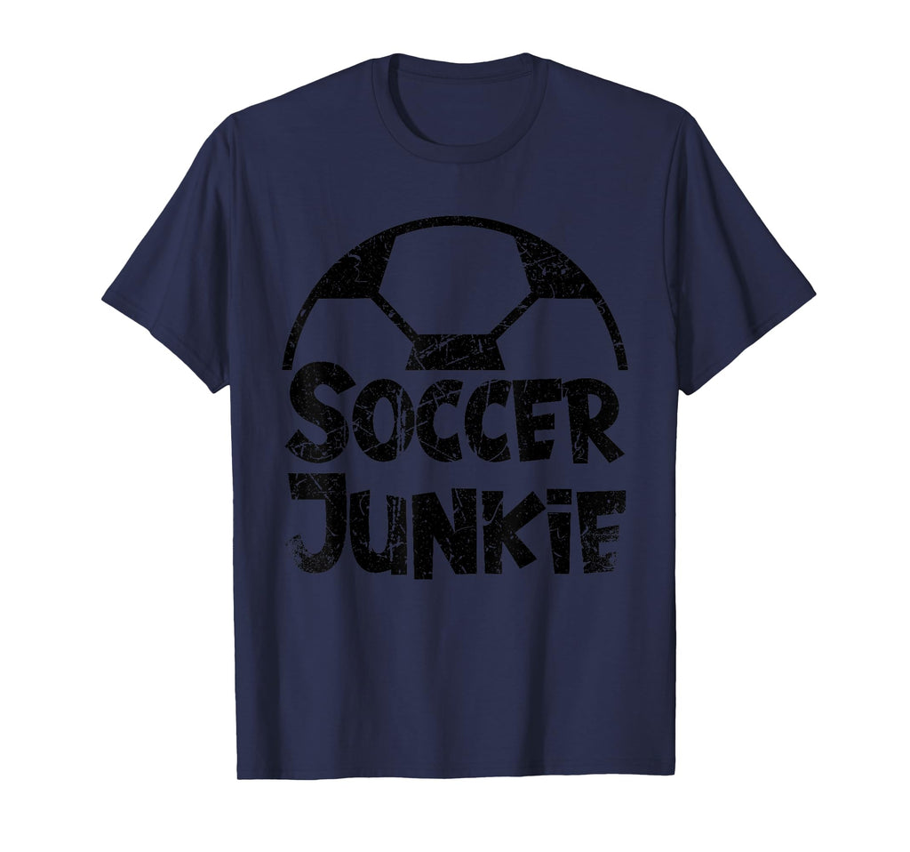 Soccer Junkie T-Shirt - Custom Art Print Men Women - T-Shirt, Sweatshirt, Hoodie