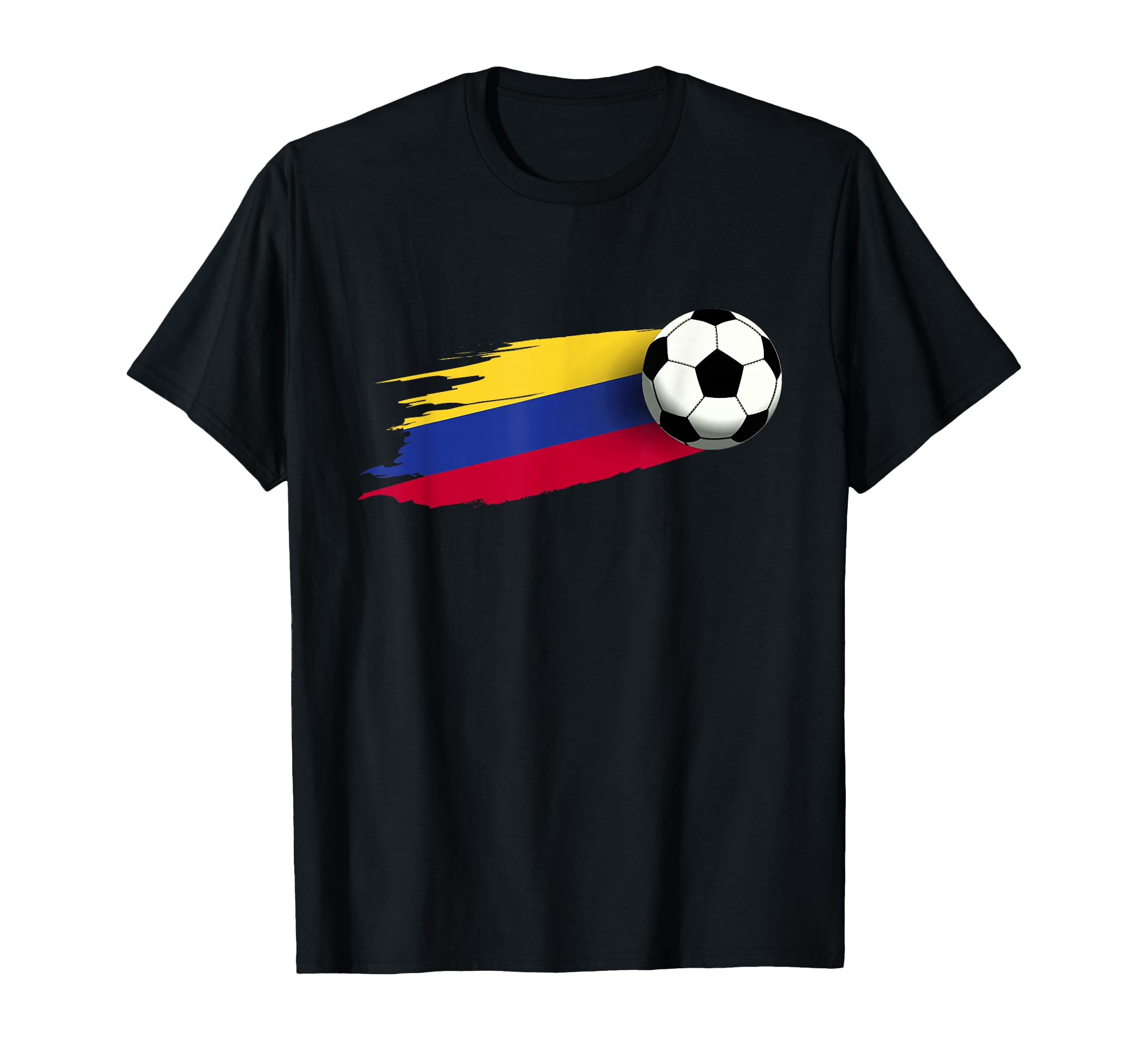 Colombia Flag Colombian Soccer Flag T-Shirt - Casual Everyday Wear Unisex - T-Shirt, Sweatshirt, Hoodie