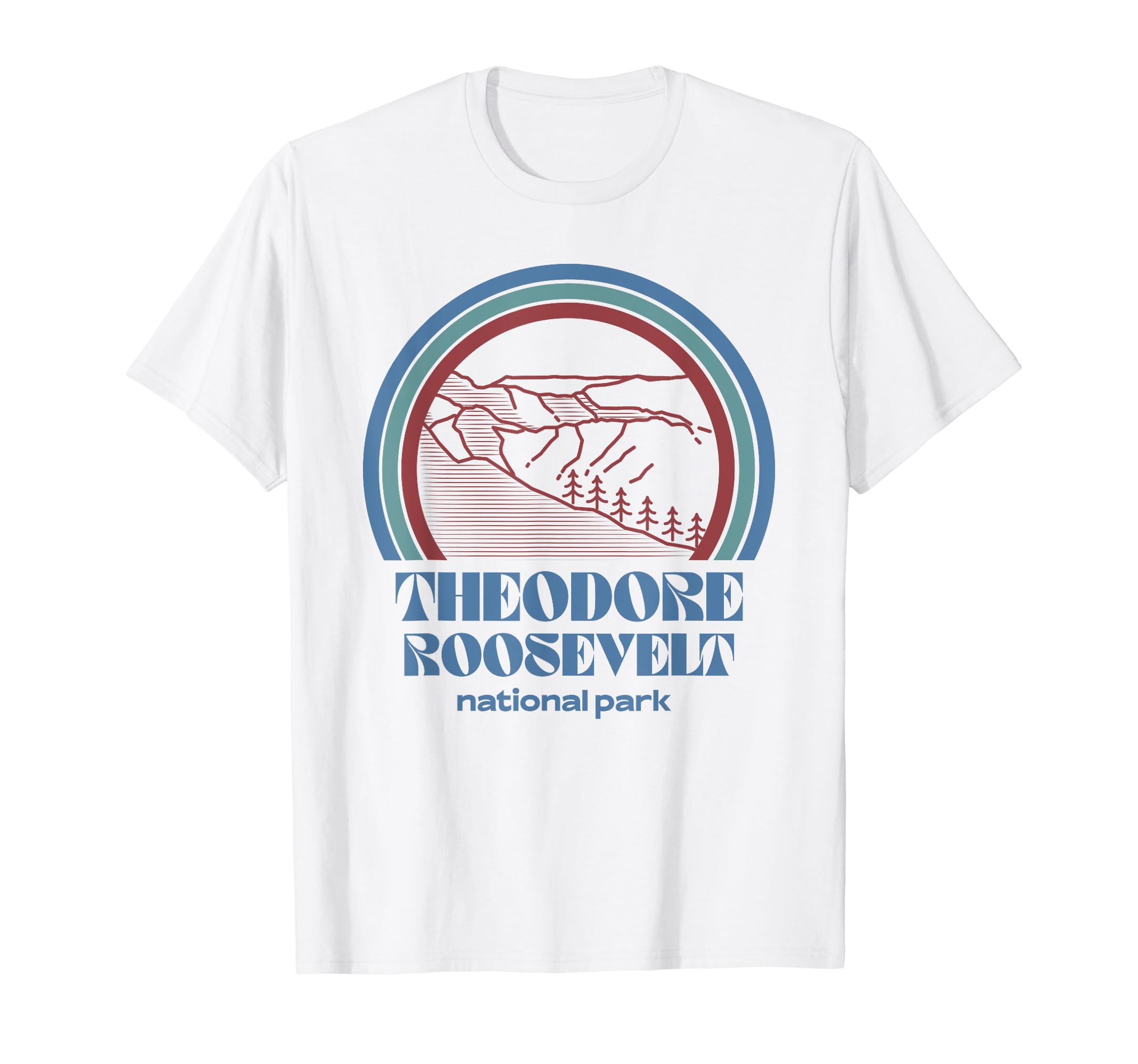 Theodore Roosevelt National Park T-Shirt - Novelty Apparel for Adults - T-Shirt, Sweatshirt, Hoodie