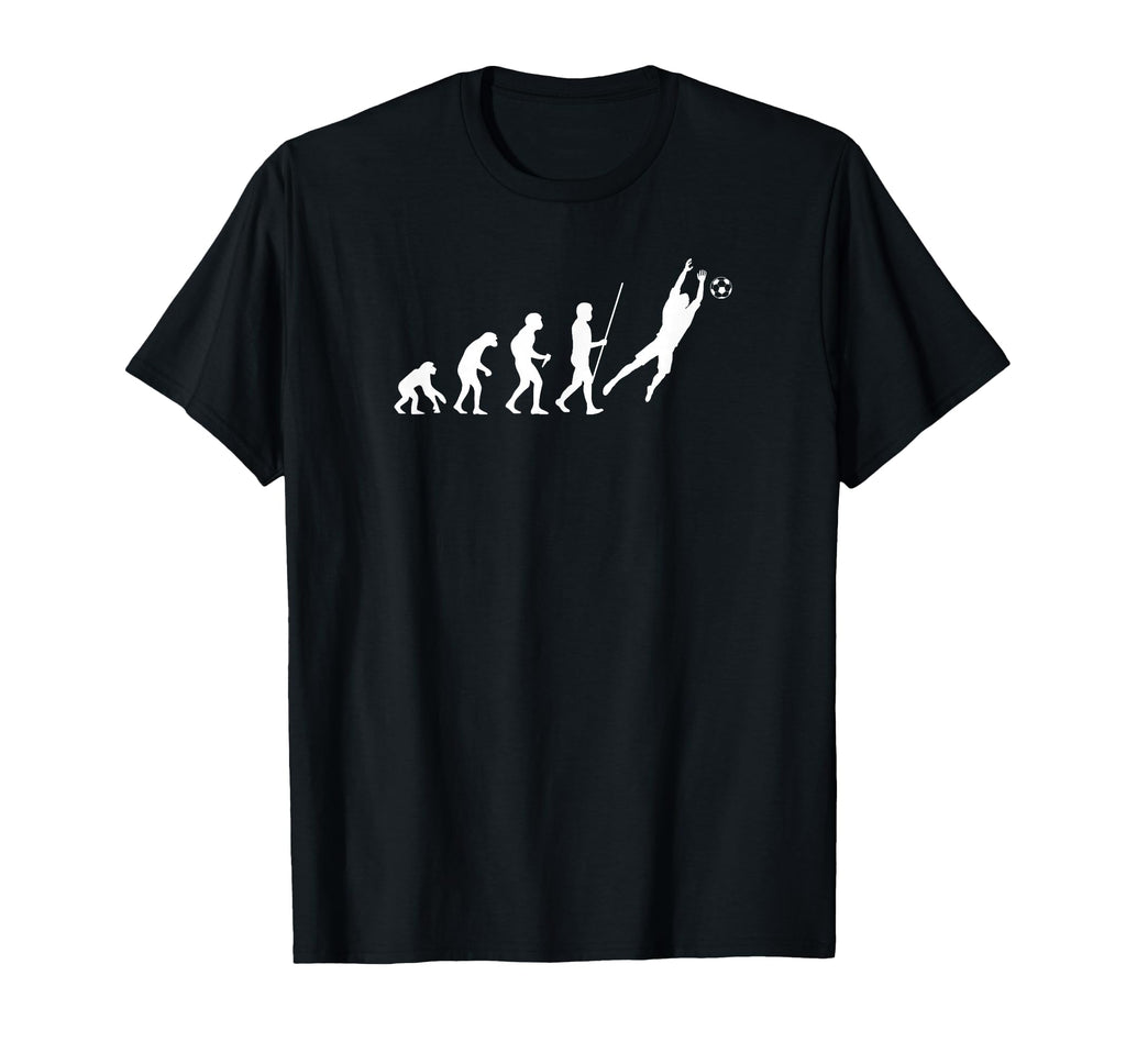 Goalkeeper Evolution Soccer Goalie T-Shirt - Custom Art Print Men Women - T-Shirt, Sweatshirt, Hoodie