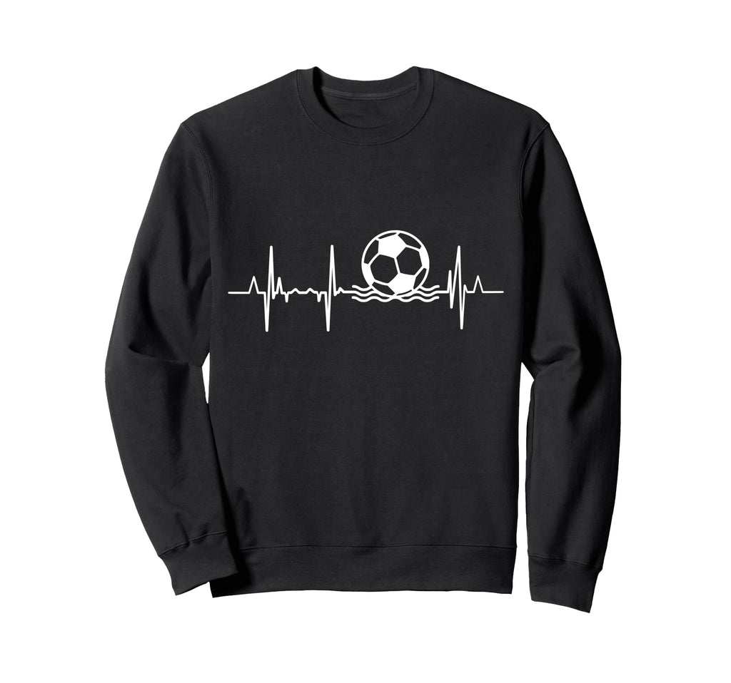 My Heart Beats Beach Soccer Sweatshirt - Custom Art Print Unisex - T-Shirt, Sweatshirt, Hoodie