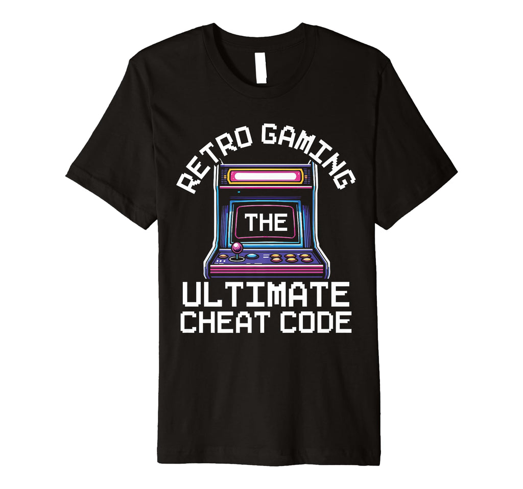 80S Arcade Nostalgia Pixel Art Video T-Shirt - Unique Graphic for Adults - T-Shirt, Sweatshirt, Hoodie