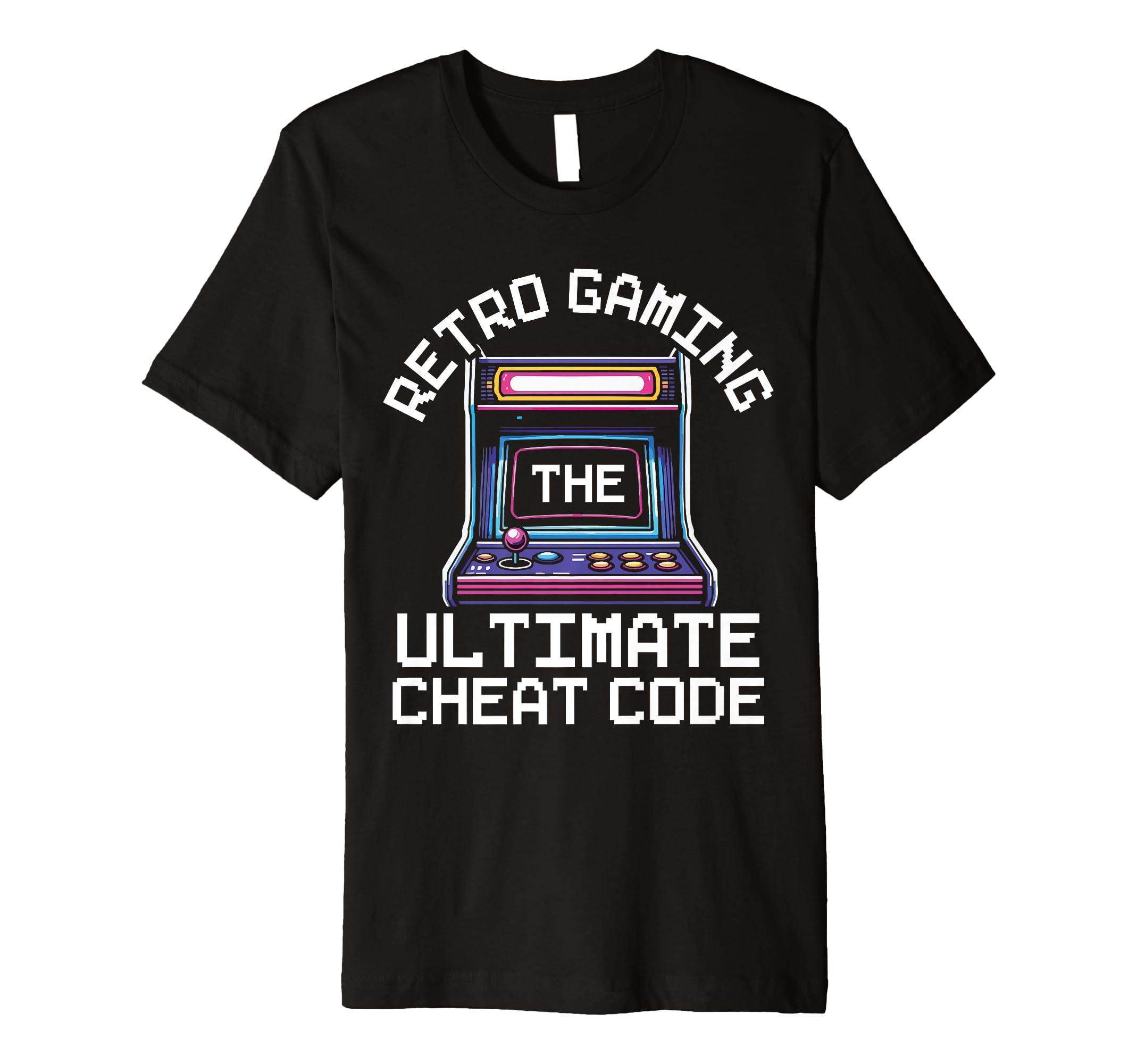 80S Arcade Nostalgia Pixel Art Video T-Shirt - Unique Graphic for Adults - T-Shirt, Sweatshirt, Hoodie