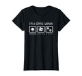 Soccer Lover Im Simple T-Shirt - Novelty Apparel for Adults - T-Shirt, Sweatshirt, Hoodie