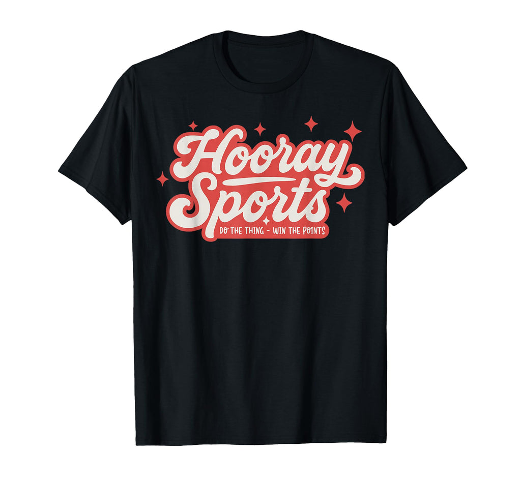 Hooray Sports Funny Game Day T-Shirt - Minimalist Print Unisex - T-Shirt, Sweatshirt, Hoodie
