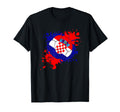 Soccer Ball Flag Croatia T-Shirt - Custom Art Print for Adults - T-Shirt, Sweatshirt, Hoodie