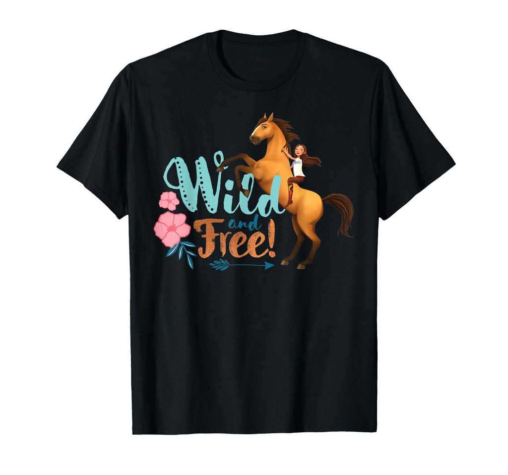 Dreamworks Spirit Riding Free Spirit T-Shirt - Novelty Apparel for Adults - T-Shirt, Sweatshirt, Hoodie