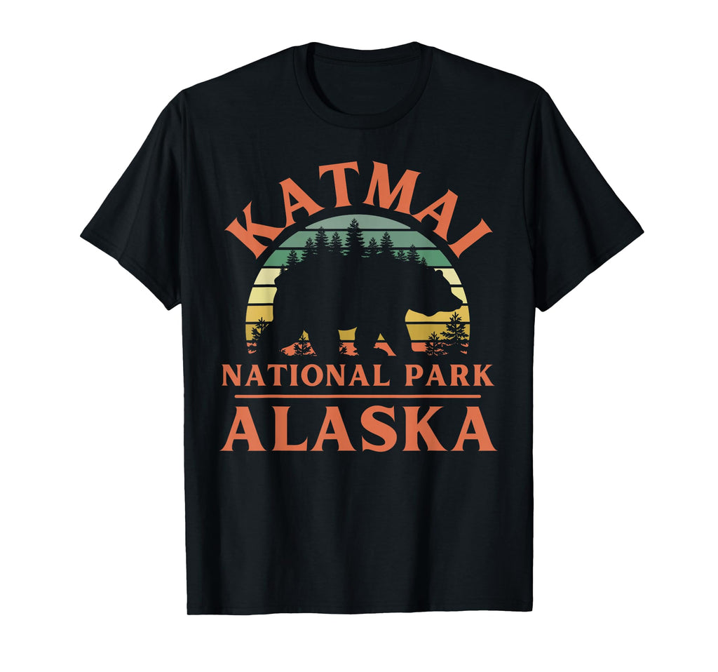 Katmai National Park Alaska Usa Outdoor Hoodie - Custom Art Print Men Women - T-Shirt, Sweatshirt, Hoodie