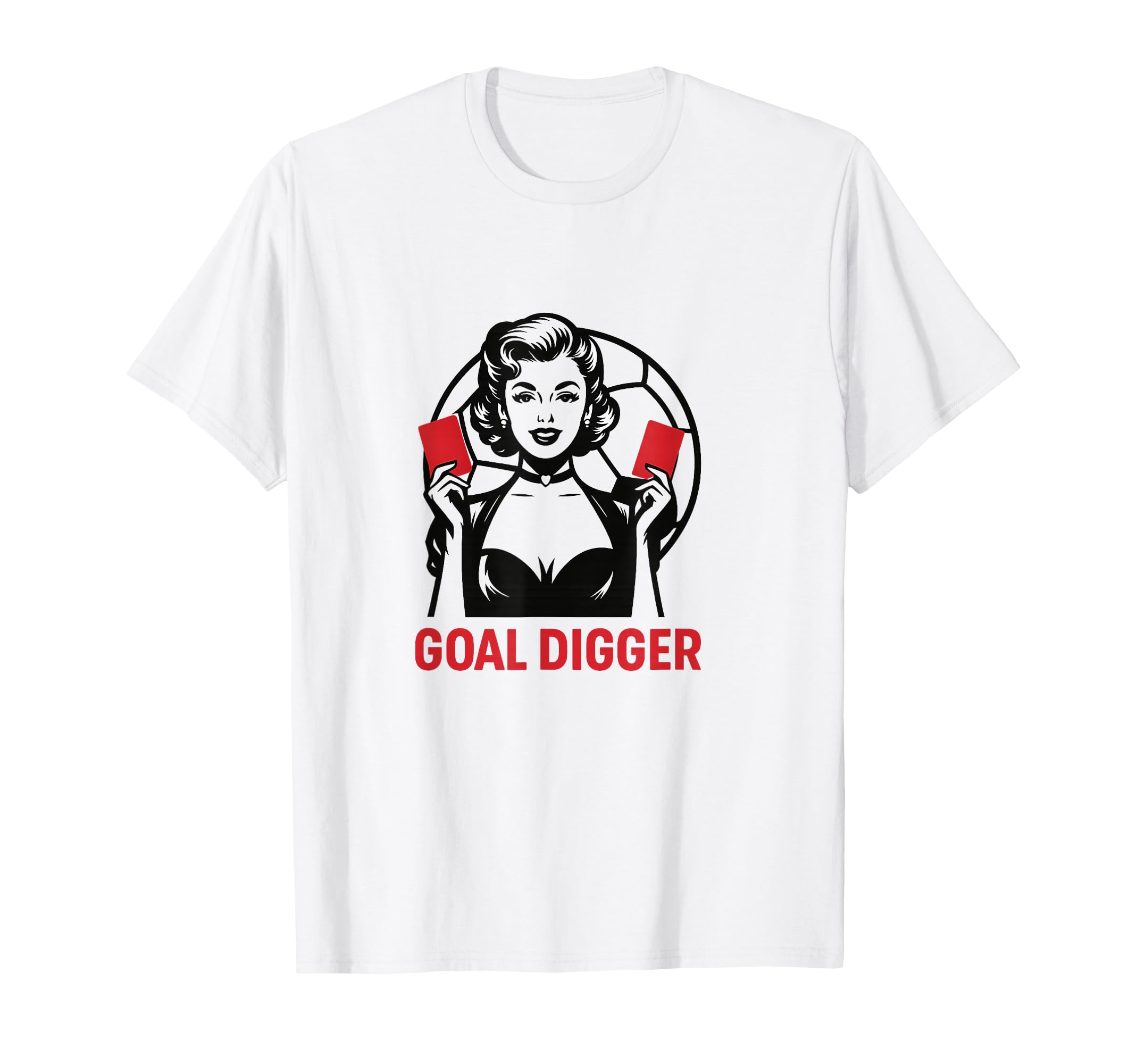 Goal Digger Soccer Moms T-Shirt - Minimalist Print for Adults - T-Shirt, Sweatshirt, Hoodie