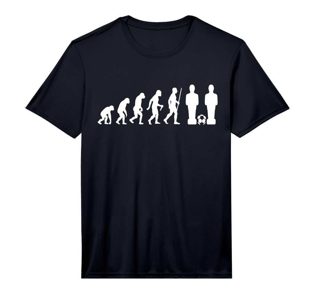 Foosball Evolution Football Table Soccer T-Shirt - Graphic Print Men Women - T-Shirt, Sweatshirt, Hoodie