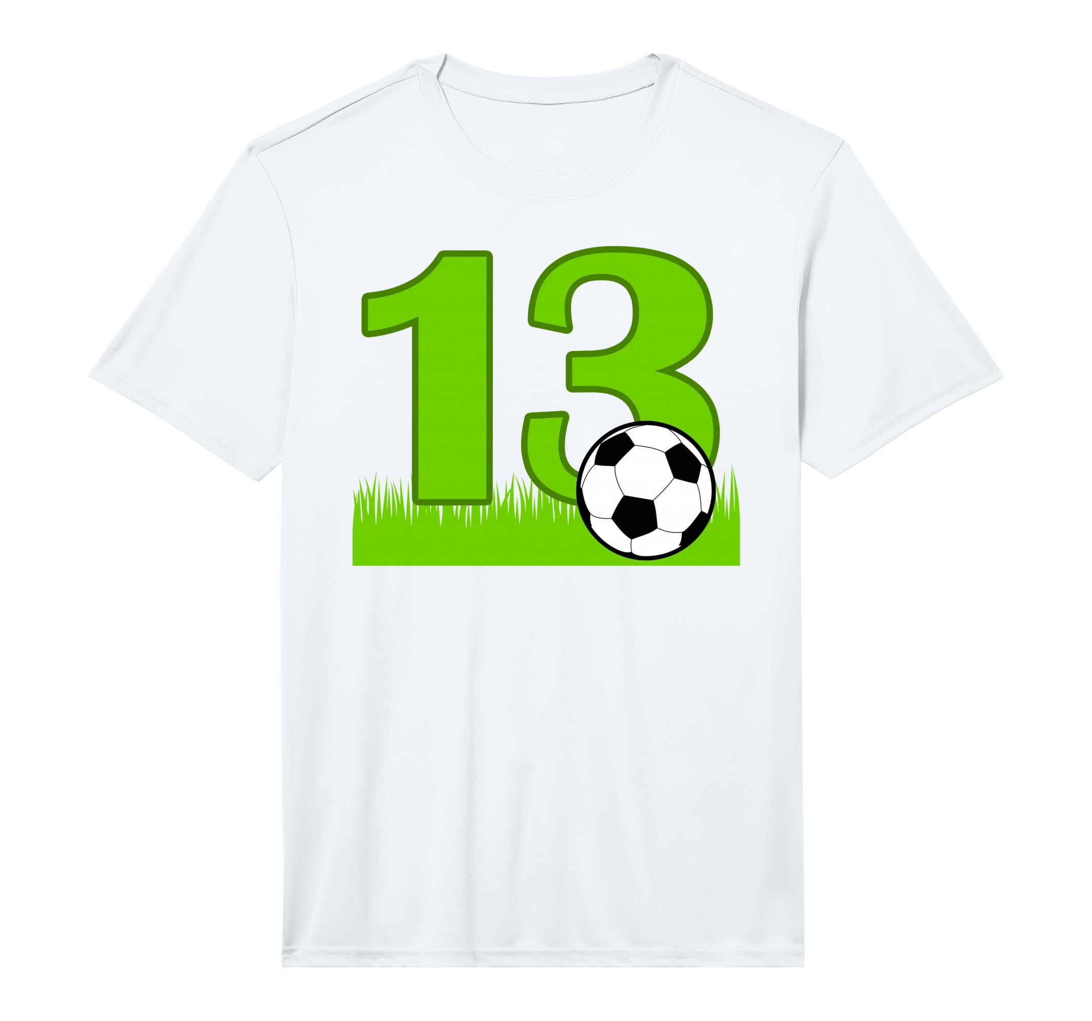 13Th Birthday Soccer 13 Years Old T-Shirt - Streetwear Style Men Women - T-Shirt, Sweatshirt, Hoodie