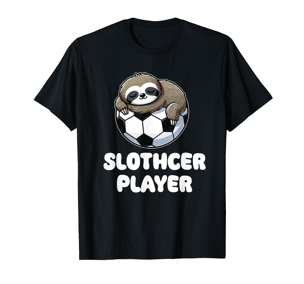 Funny Sloth Soccer Player Slothcer T-Shirt - Unique Graphic for Adults - T-Shirt, Sweatshirt, Hoodie