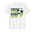 Live It Love It Play It Goal Keeper T-Shirt - Custom Art Print Men Women - T-Shirt, Sweatshirt, Hoodie