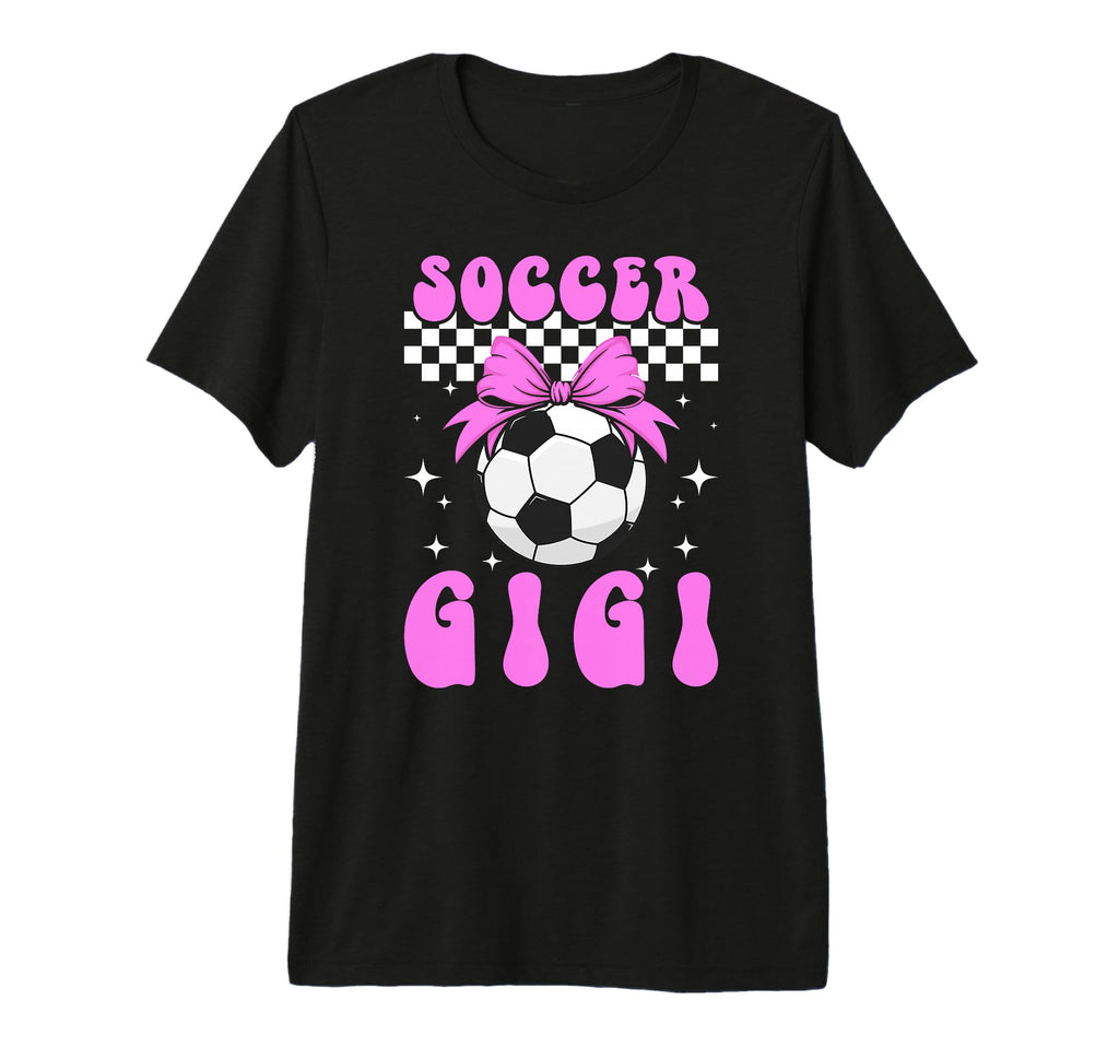 Soccer Gigi Coquette Gigi Soccer T-Shirt - Unique Graphic for Adults - T-Shirt, Sweatshirt, Hoodie