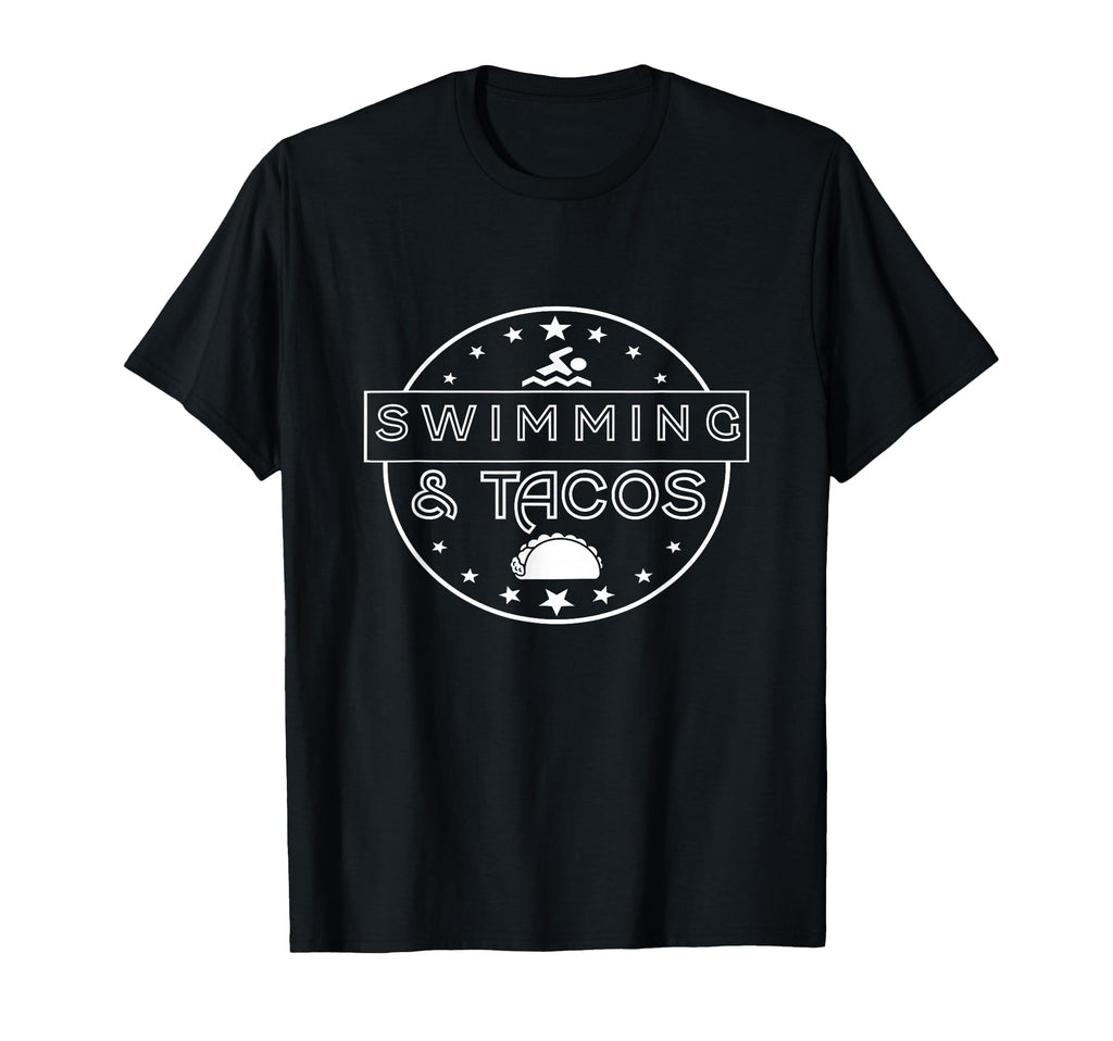 Swimming Swimming Tacos Simple Gift T-Shirt - Graphic Print Unisex - T-Shirt, Sweatshirt, Hoodie