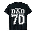 Number 70 Custom Proud Soccer Futbol T-Shirt - Streetwear Style for Adults - T-Shirt, Sweatshirt, Hoodie