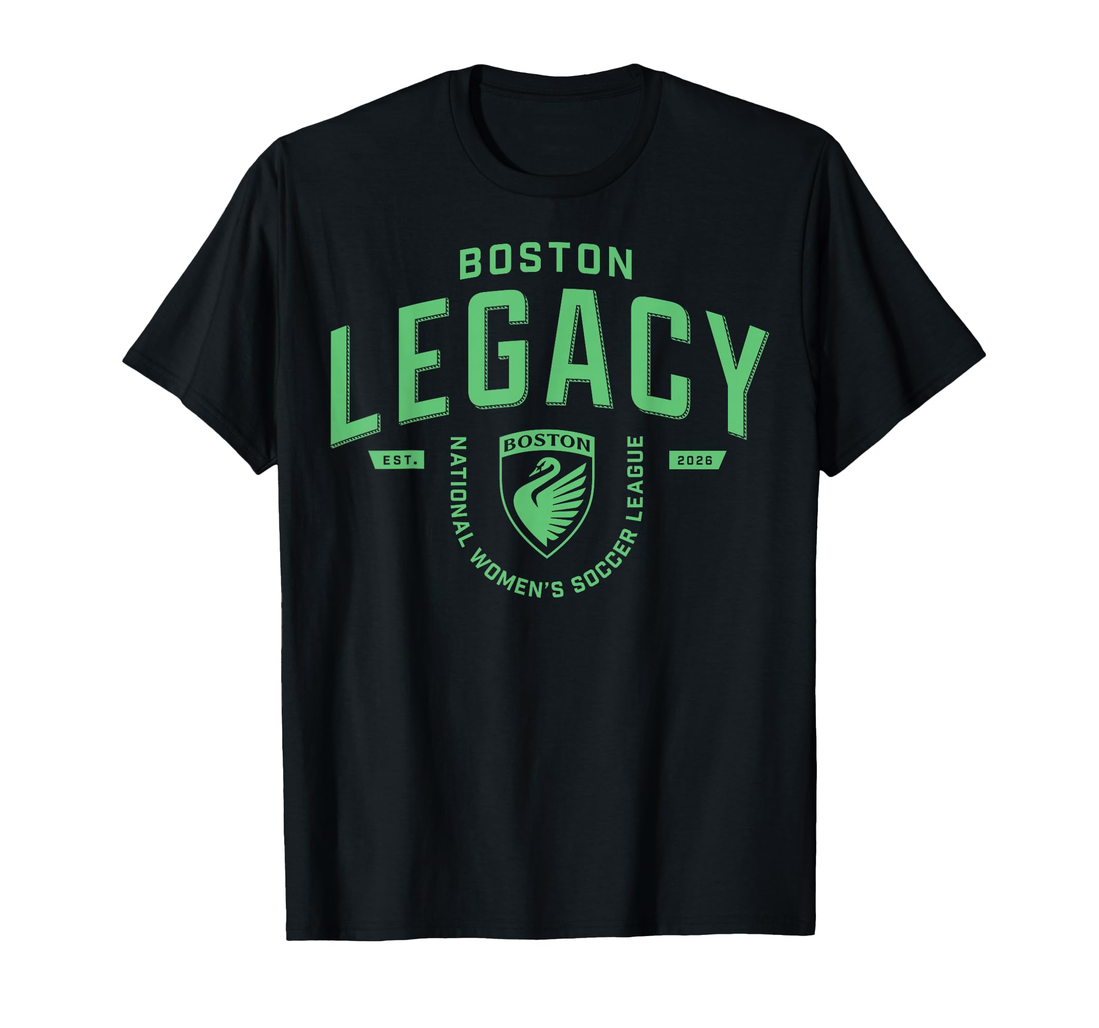 Nwsl Boston Legacy National Womans T-Shirt - Graphic Print for Adults - T-Shirt, Sweatshirt, Hoodie