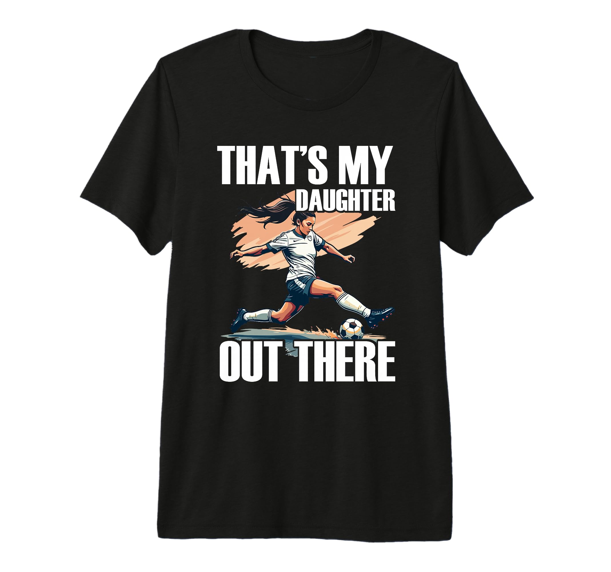Soccer Dad Fathers Day Tri Blend T-Shirt - Fun Novelty Design for Adults - T-Shirt, Sweatshirt, Hoodie