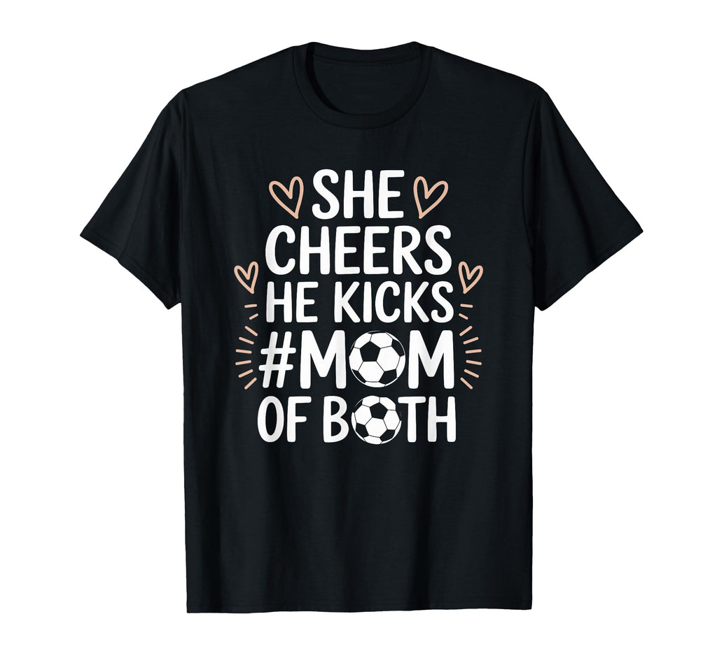 Soccer Player Mom And Goalkeeper Lover T-Shirt - Novelty Apparel Unisex - T-Shirt, Sweatshirt, Hoodie