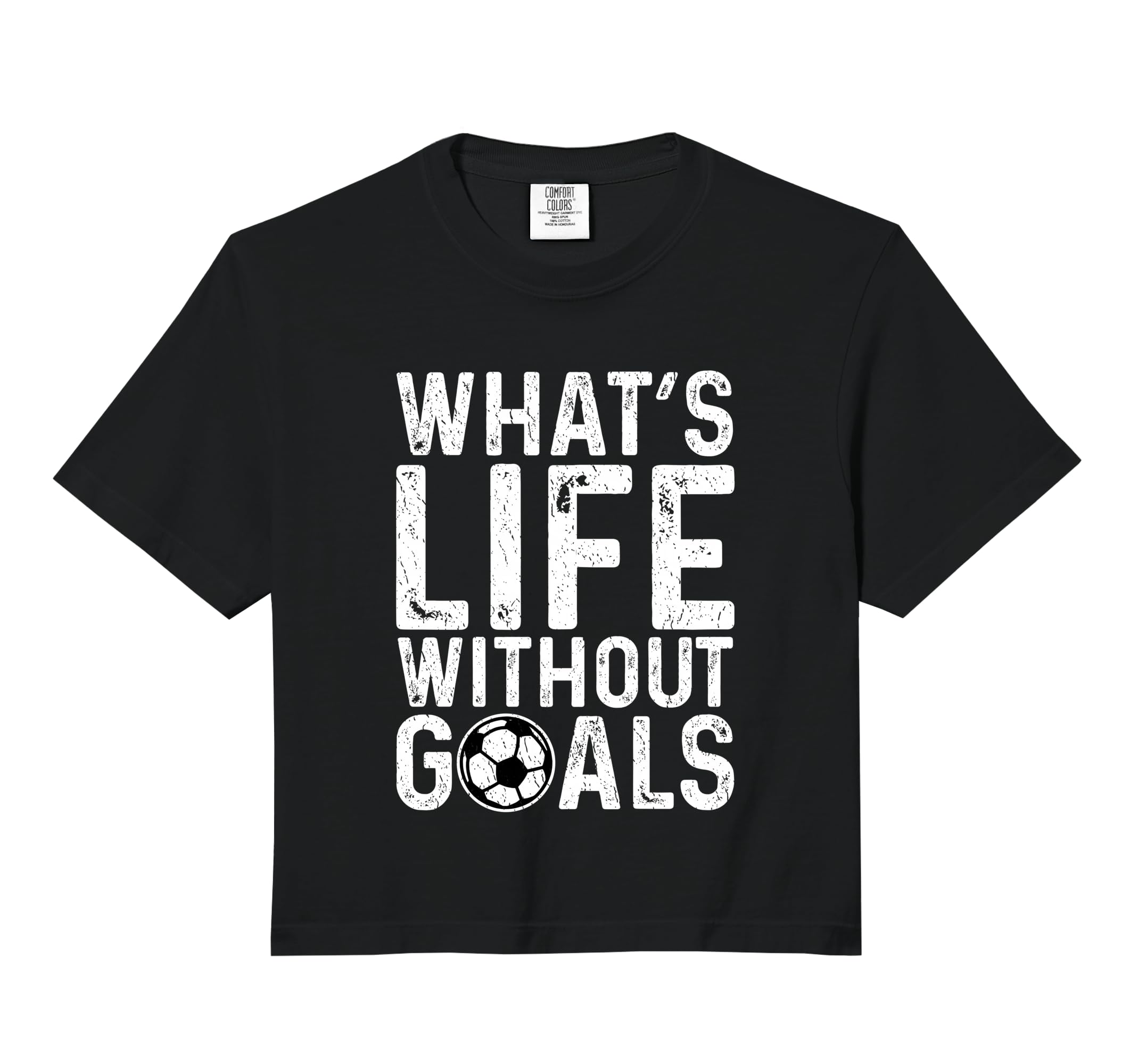Whats Life Without Goals Soccer Fan Hoodie - Unique Graphic for Adults - T-Shirt, Sweatshirt, Hoodie