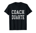 Coach Duarte Custom Football Soccer T-Shirt - Unique Graphic Unisex - T-Shirt, Sweatshirt, Hoodie
